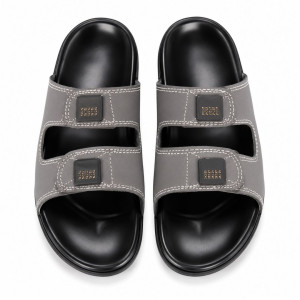 Unisex Dual Strap Comfort Slide Sandals